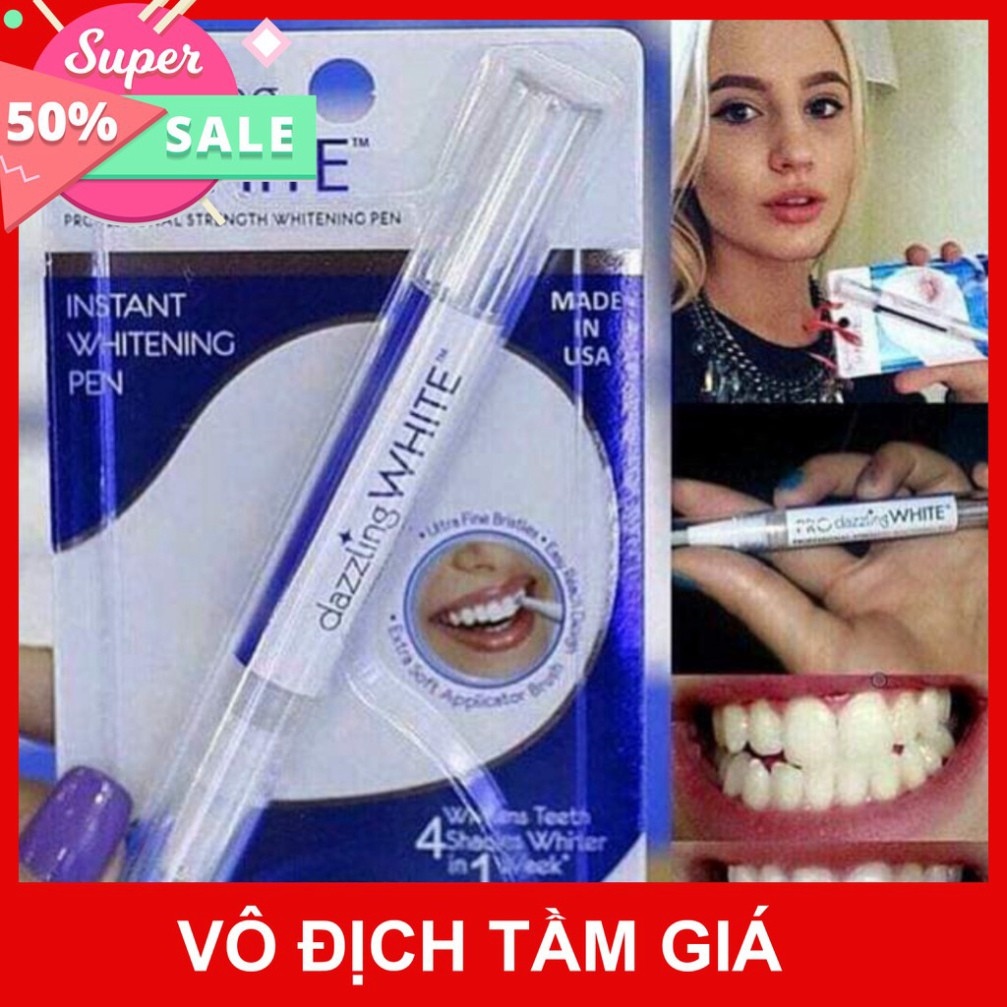 ♀¤ bút trắng răng dazzling white của mỹ giúp răng trắng sáng khối lượng 2.0g