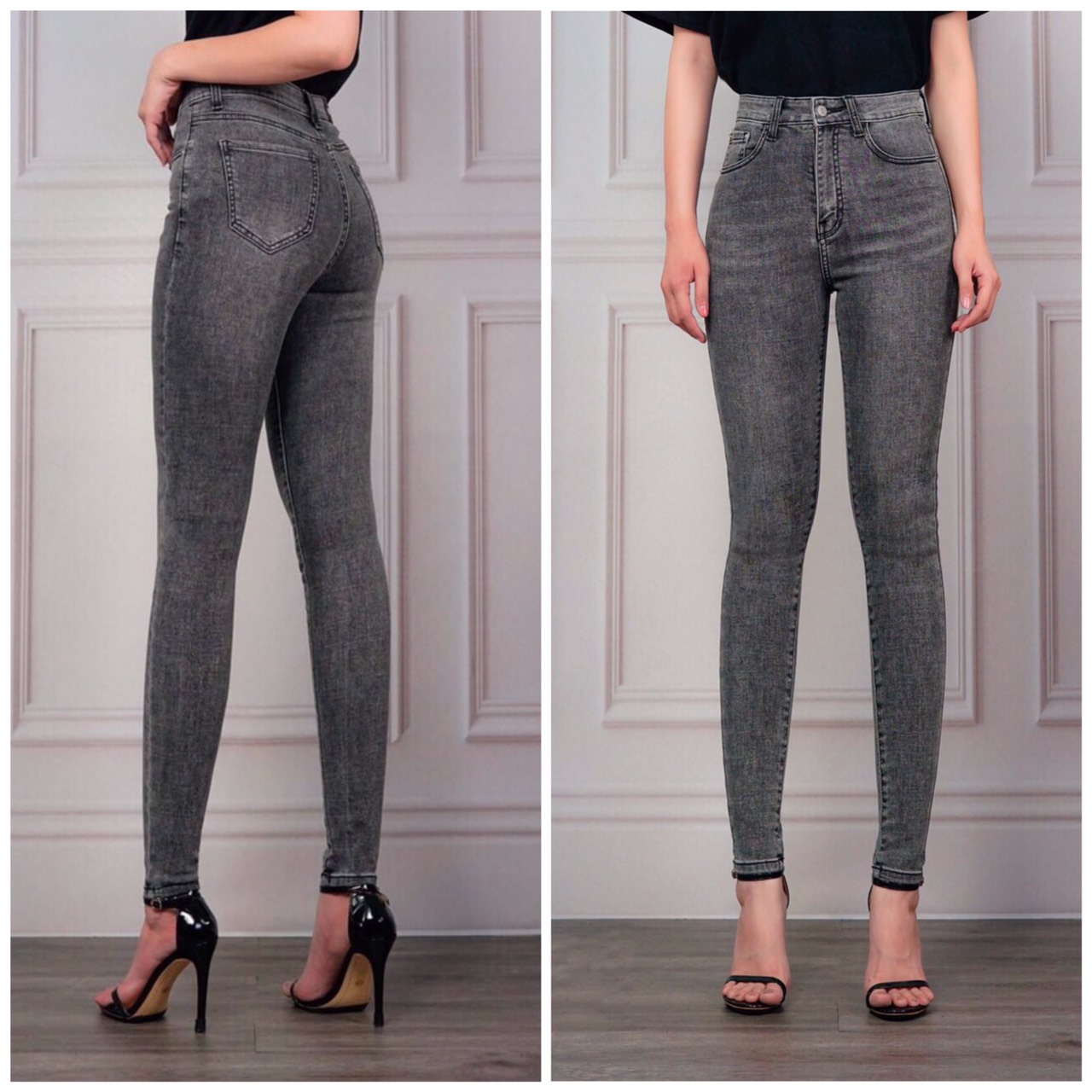 Quần jean bò nữ ôm chất vải 100% cotton co giãn mạnh,quần jean nữ skinny ôm tôn dáng