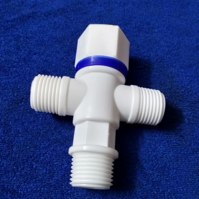 Tê chia có van khóa nước ren 21, sản phẩm có độ bền cao, chất lượng tốt, cam kết hàng nhận được giống với mô tả