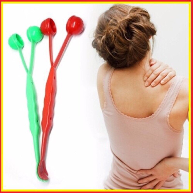 Gậy đấm và massage lưng kèm tay gãi