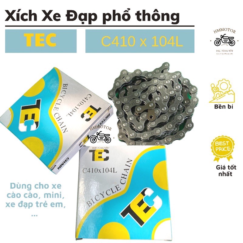 Xích xe đạp cào cào, xe mini, xe đạp trẻ em, xe phổ phông, xích tec