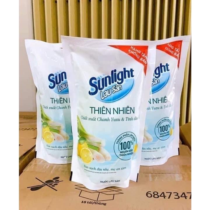 Nước lau sàn sunlight hương chanh sả 700ml