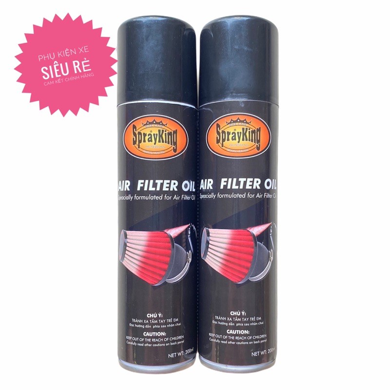 Tẩm dầu lọc gió Sprayking