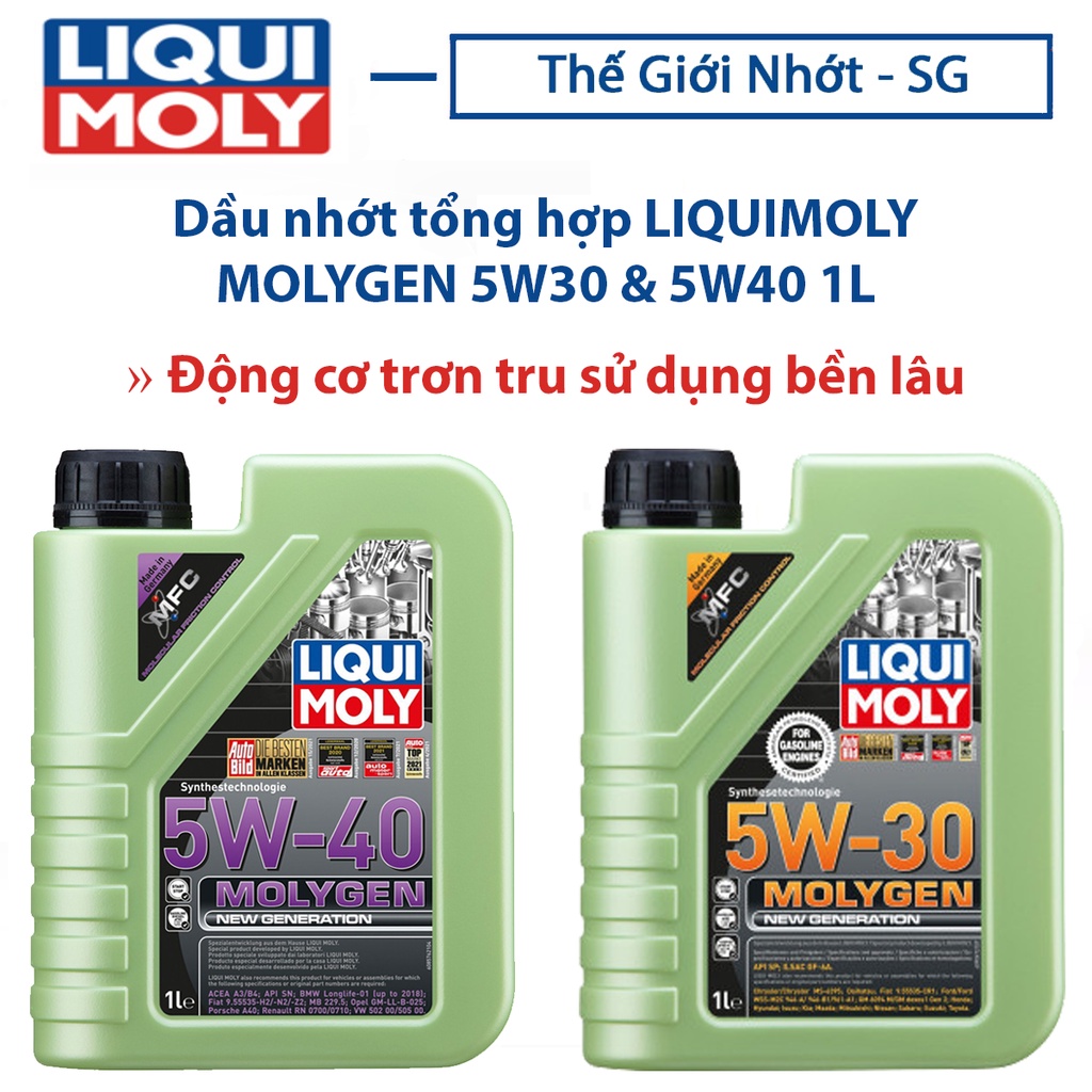 Dầu nhớt tổng hợp liqui molygen 5w30 1l