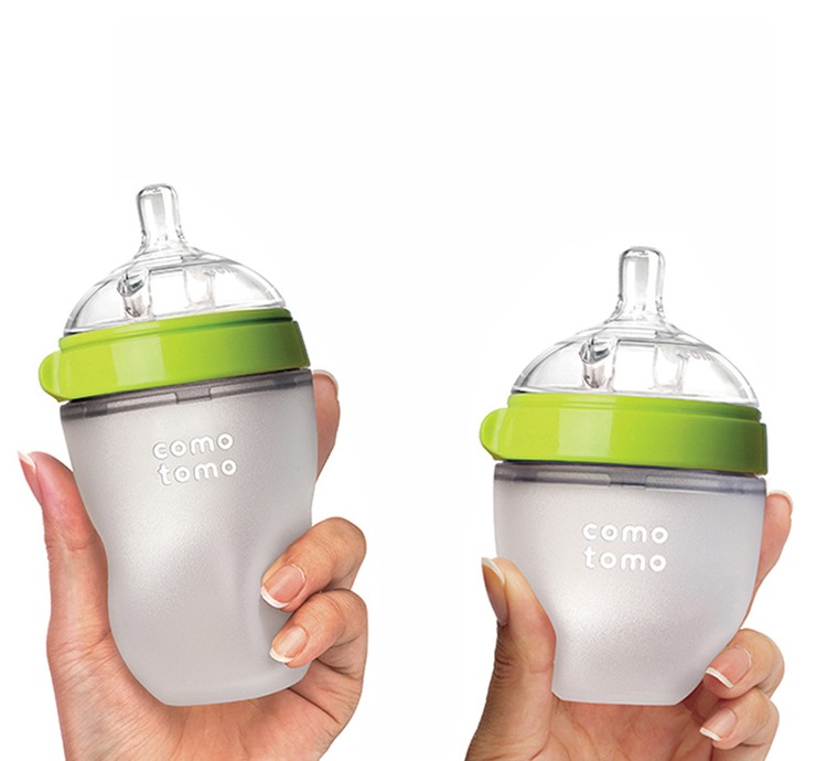 Hộp Ghép 1 Bình Sữa Comotomo 150ml Xanh Và 250ml Xanh