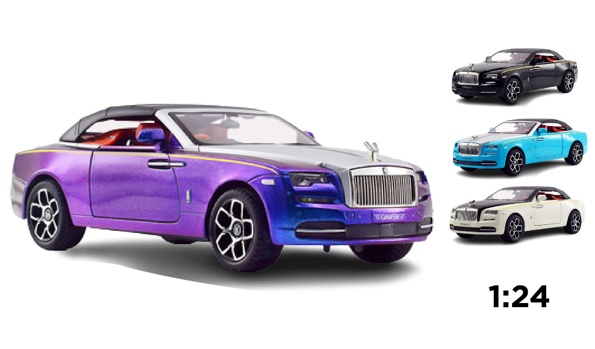 Mô hình xe Rolls Royce Phantom Trần Xe Bầu Trời Sao Tỉ Lệ 124 Chezhi  Vua  Phụ Kiện Việt tiện ích thông minh