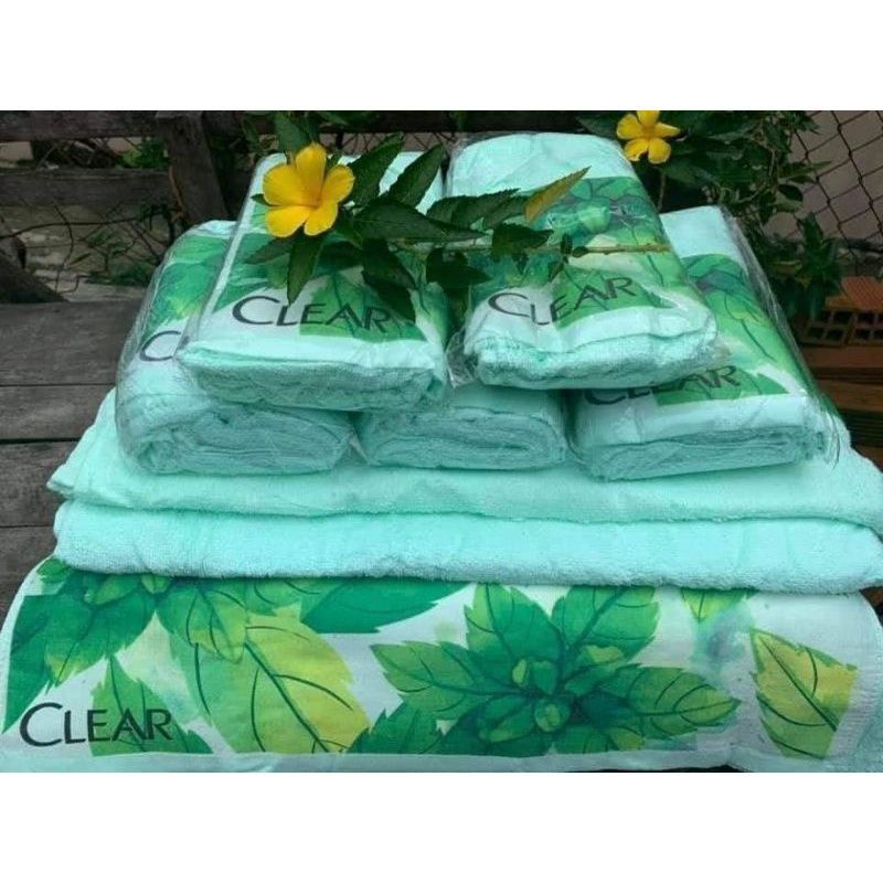 Khăn tắm Clear, Dove siêu thấm 50x100cm