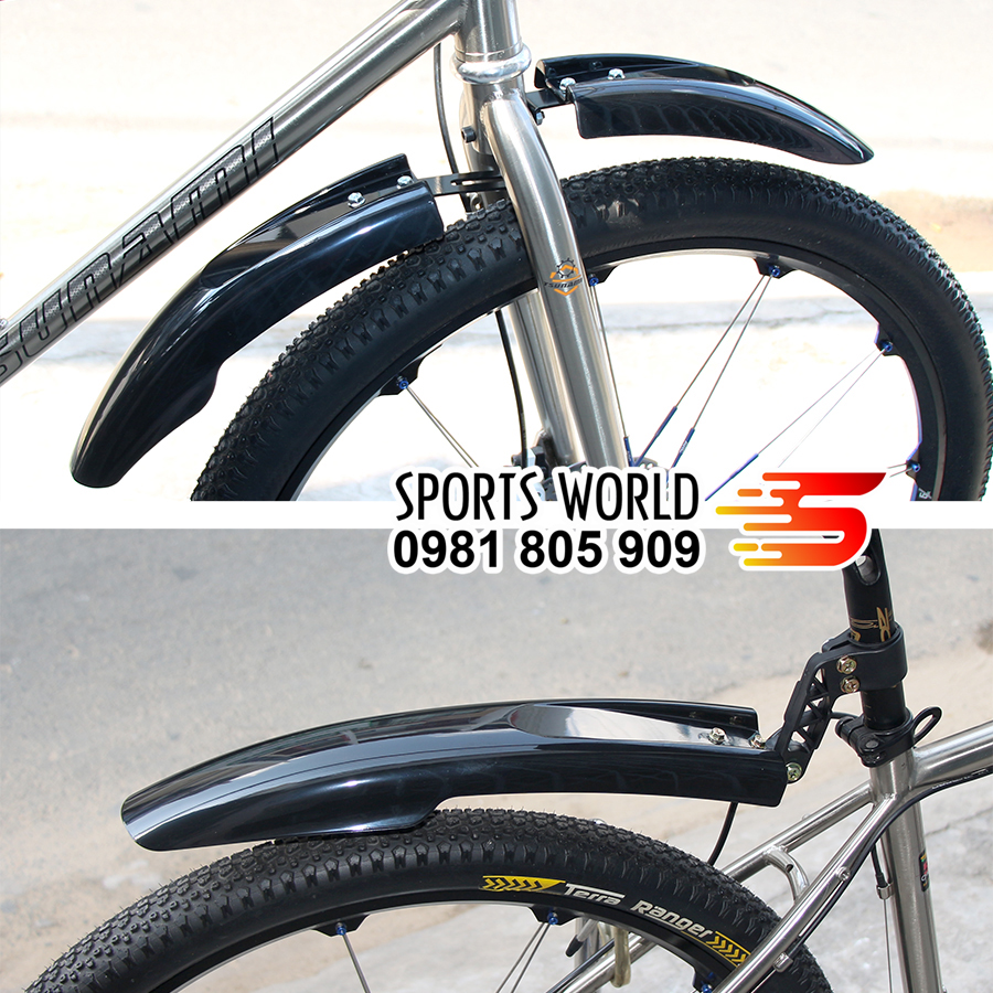 Dè chắn bùn xe đạp MTB gồm dè trước sau ASAMA VIỆT NAM - SPORTS WORLD