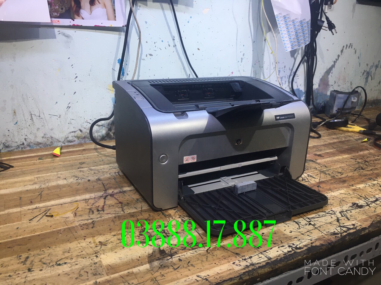 [HCM]Máy in Hp 1006 - Máy in trắng đen A4 nhỏ gọn