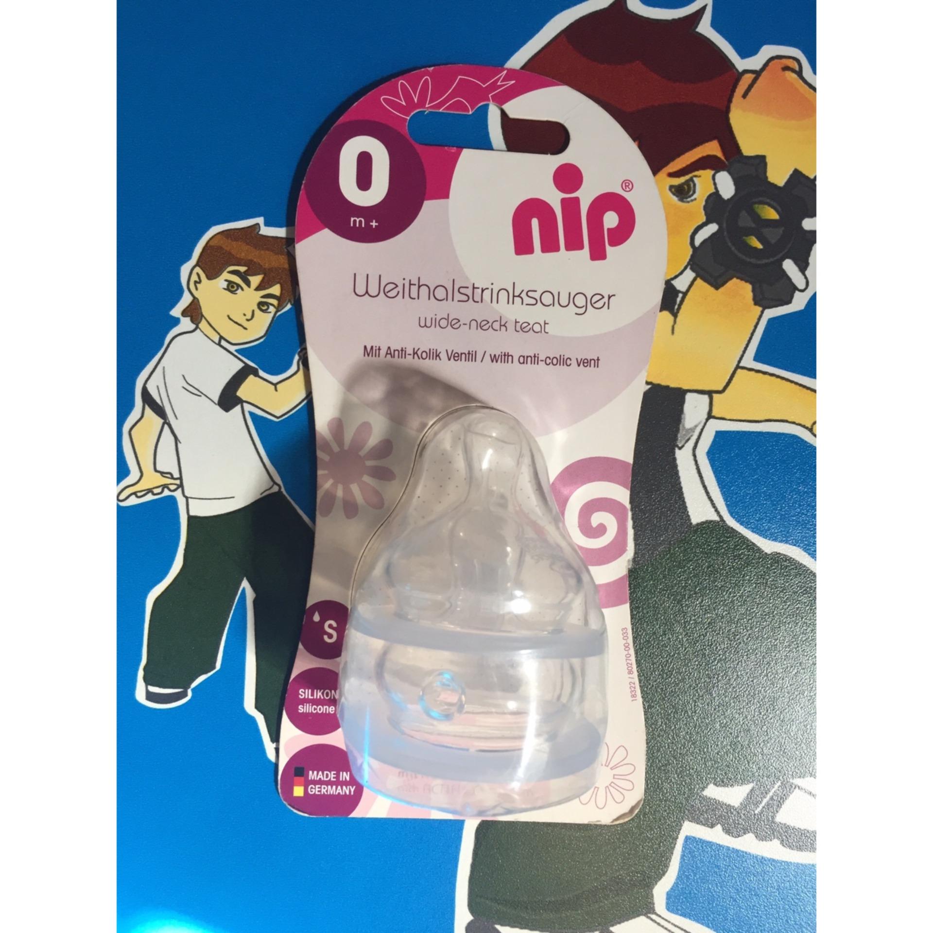 Núm ty chỉnh nha cổ rộng nip 2 chiếc - đức