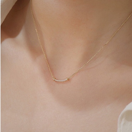 Dây chuyền bạc 925 mạ vàng 14k / lp-nl22
