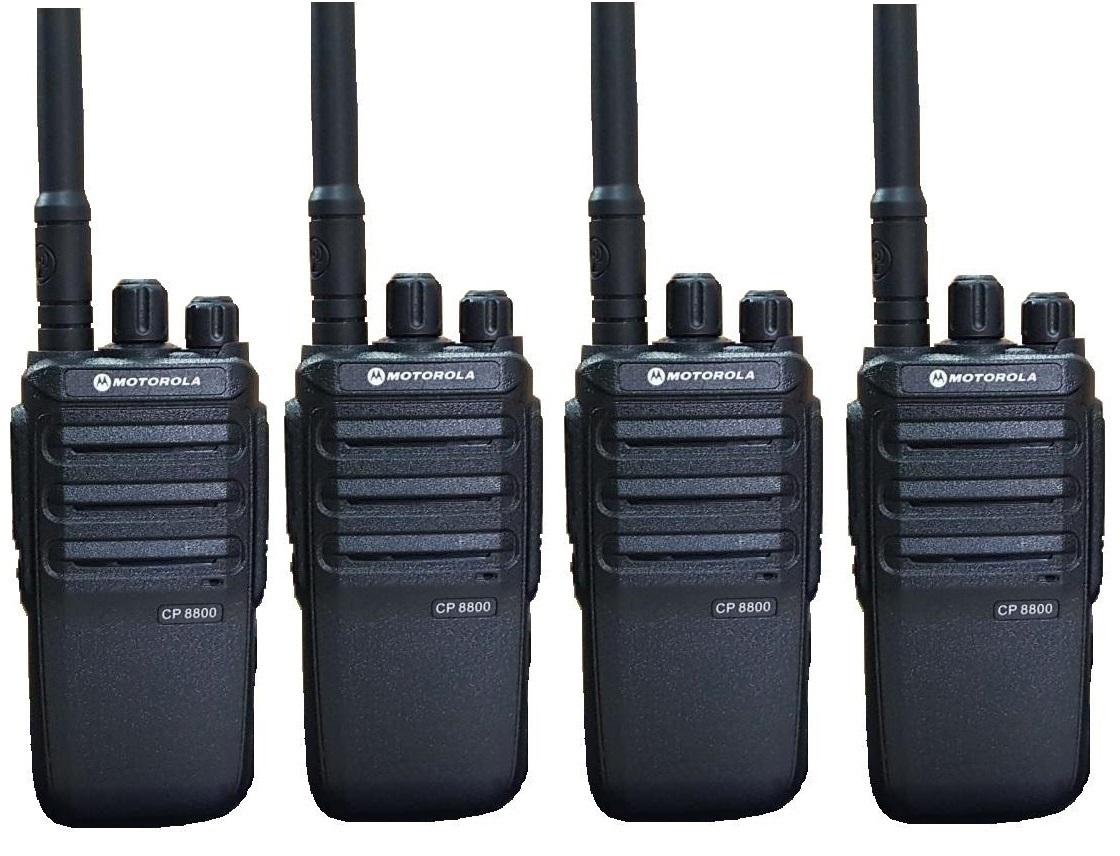 Bộ 4 bộ đàm motorola cp8800
