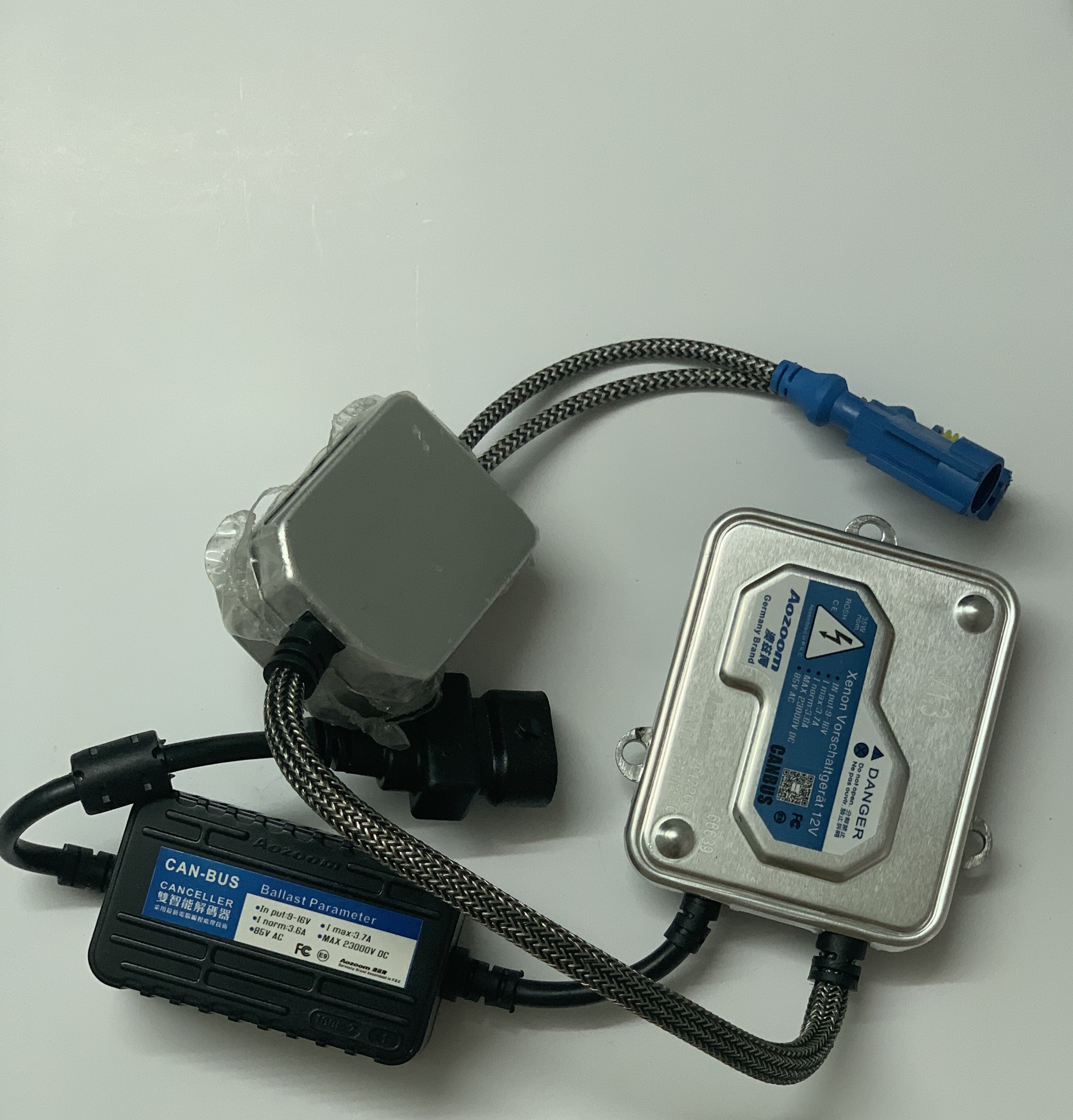 Ballast Aozoom CANBUS chống lỗi dành cho đèn xenon Bảo hành 2 năm - Germany Assembled