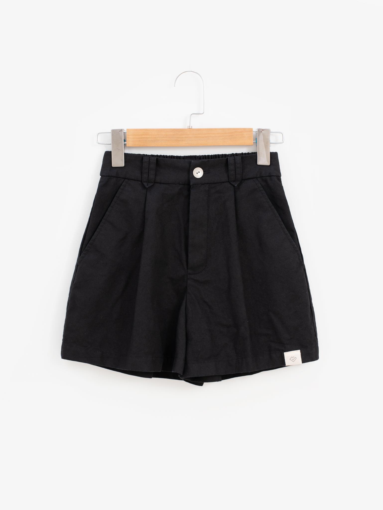 Quần short kaki đáp chun ống rộng nhiều màu MADELEN