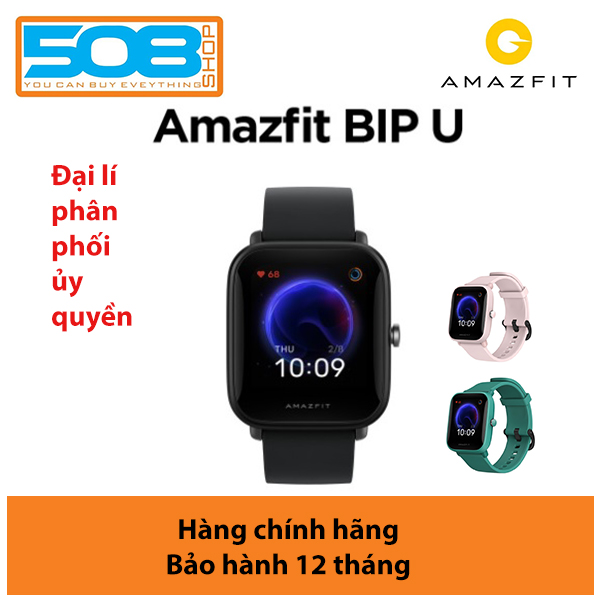 [HCM][AMAZFIT]Đồng hồ Amazfit BIP U Đồng hồ thông minh Amazfit BIP U - Đo Nồng Độ Oxy Trong Máu Và Độ Stress - Hỗ Trợ Hơn 60 Bài Tập Thể Dục - Chống Nước 50m Sâu - Hỗ Trợ Tiếng Việt - Bản quốc tế - Bảo hành 12 tháng Digiworld