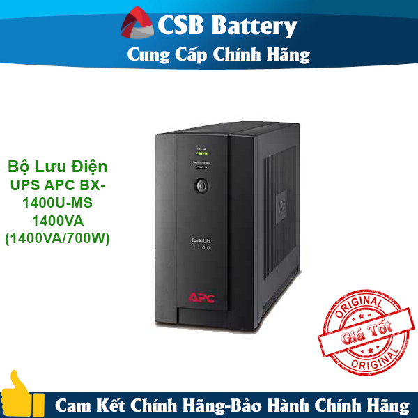 Bộ lưu điện ups apc bx1400u-ms 1400va