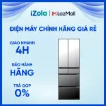 [GIAO TẠI HCM] Tủ lạnh Hitachi Inverter 540 lít R-HW540RV(X) - Bảng điều khiển ngoài cảm ứng - Làm đá tự động - Ngăn bảo quản thực phẩm chân không