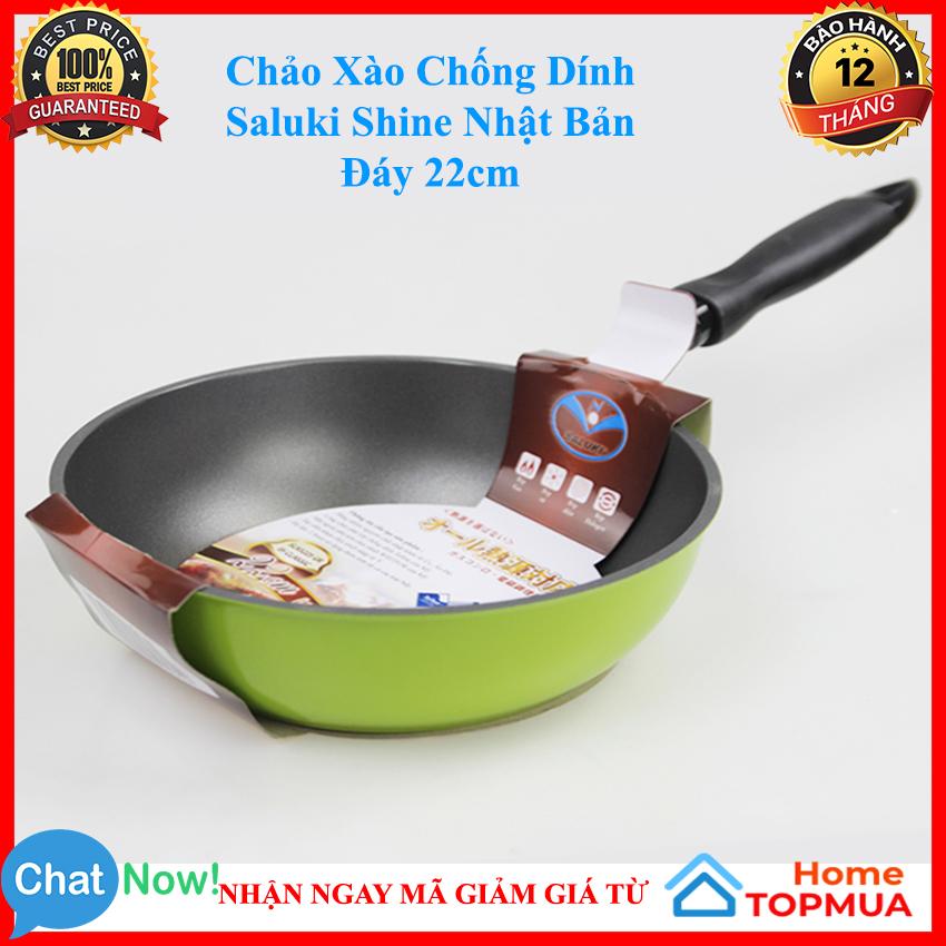 Chảo xào chống dính saluki shine nhật bản - chảo từ - chảo chống dính – chảo sâu lòng chống dính – chảo bếp từ - home topmua