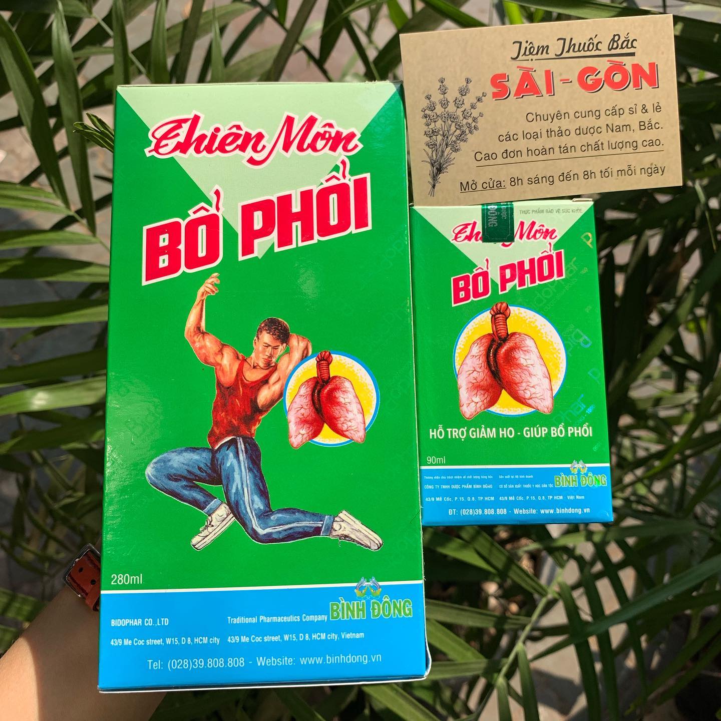 [HCM]Thiên Môn Bổ Phổi Bình Đông Chai Nhỏ 90ml