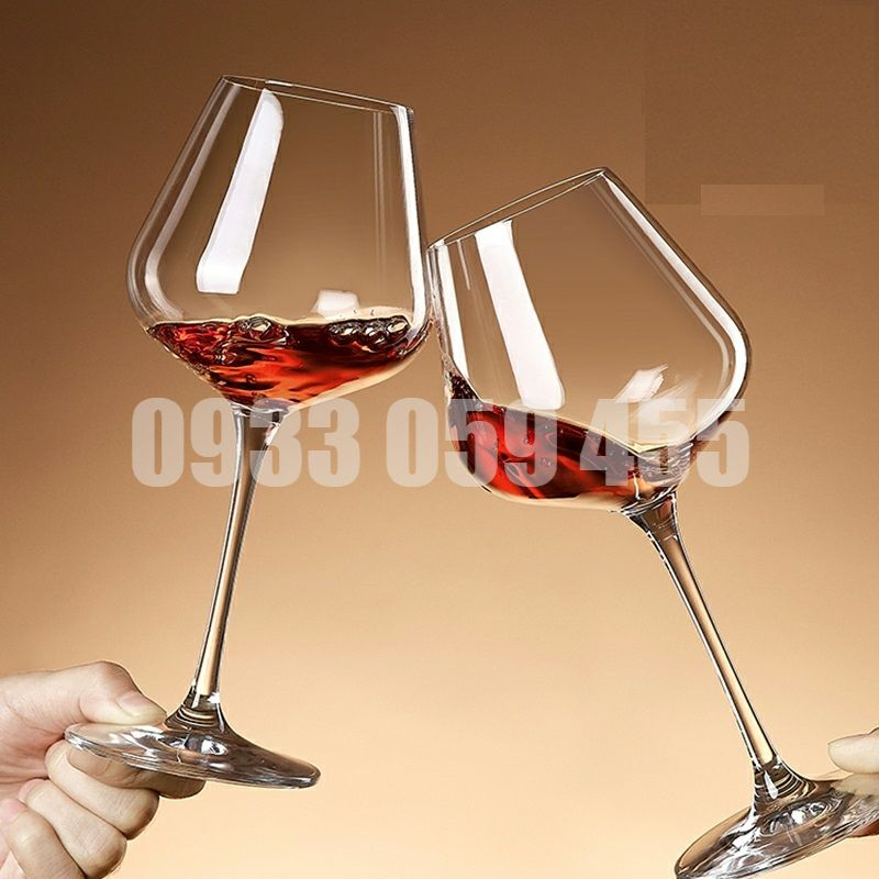 Ly rượu vang sâm panh pha lê, cốc uống vang đỏ wine glass