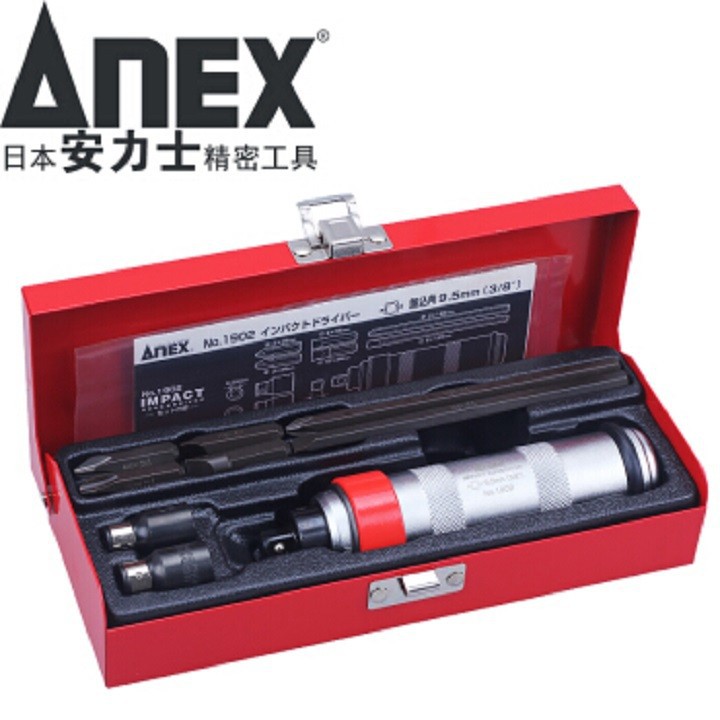 Bộ tô vít đóng 9.5mm no.1902 anex - no.1902