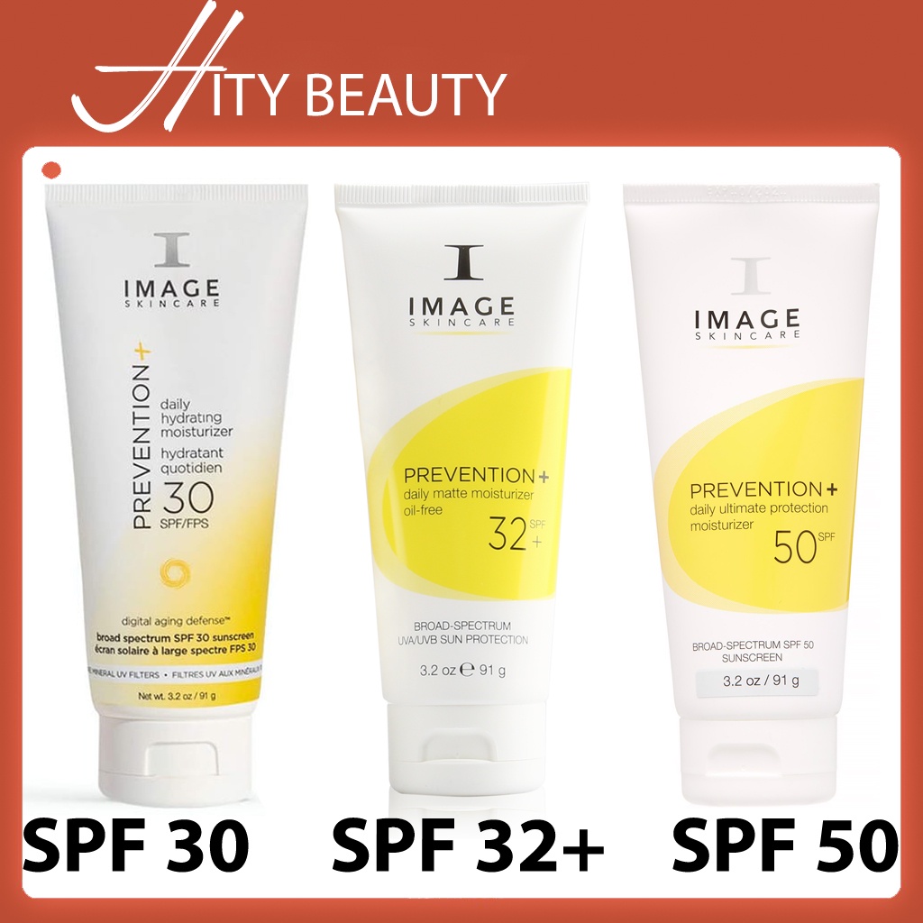 HCM - Kem Chống Nắng Image SPF 30 khô 32+ nhờn 5 hổn hợp Prevention+ Daily Matte Ultimate Hydrating Moisturizer - Hity Beauty