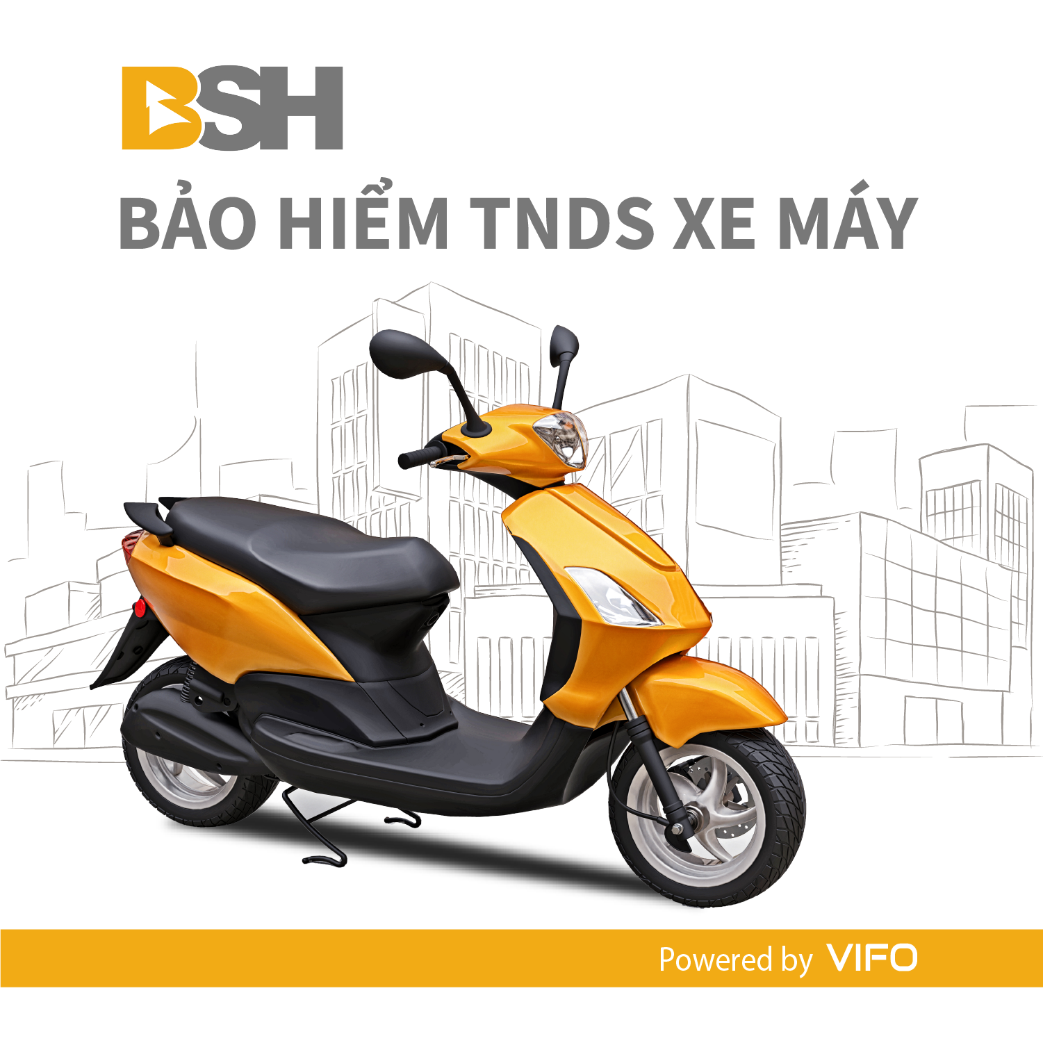 Bảo hiểm tnds xe máy bắt buộc bsh