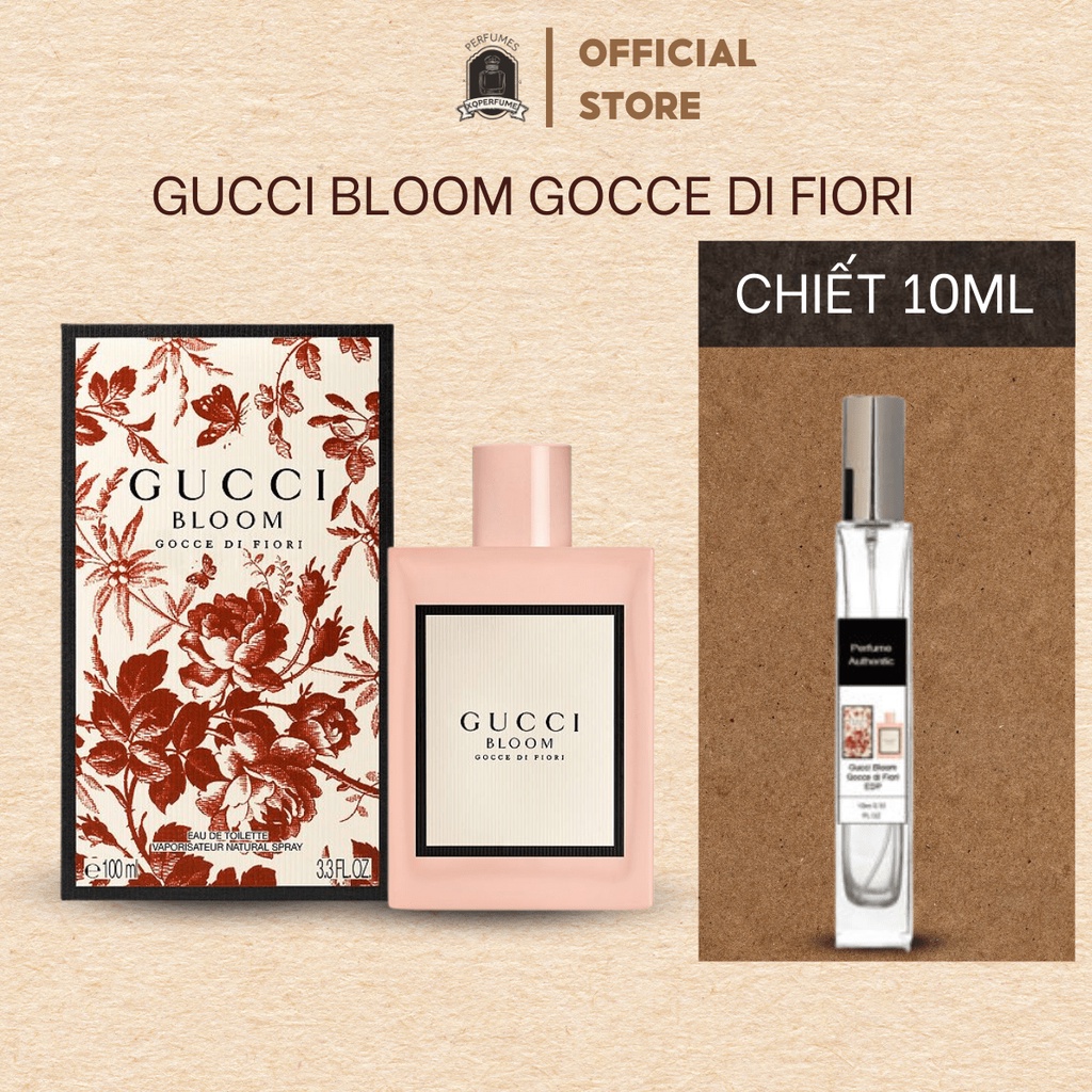 Nước hoa nữ gu.cci bloom edp chiết 10ml, quyến rũ, sang trọng, quý phái Xqstoree