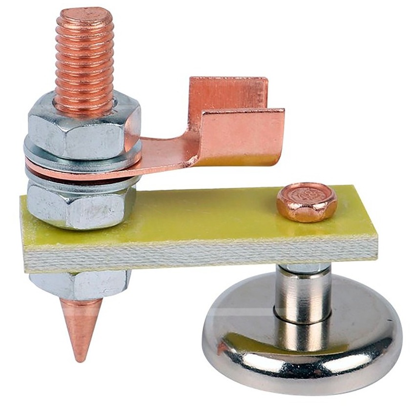 Kẹp mát nam châm máy hàn - Kẹp mass nam châm đơn hút siêu mạnh
