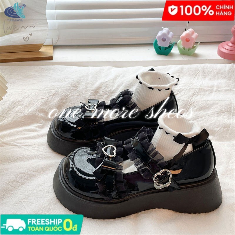 YUNGUANG Mary Jane giày phụ nữ mỏng đáy dày retro anh với váy pháp giày dépFree Shipping Miễn phí vận chuyển