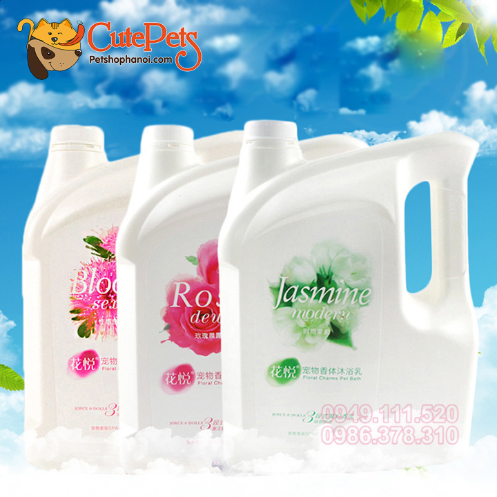 [HOÀN TIỀN 10%]Sữa tắm hương hoa Joyce & Dolls  500ml cho chó mèo - Cutepets