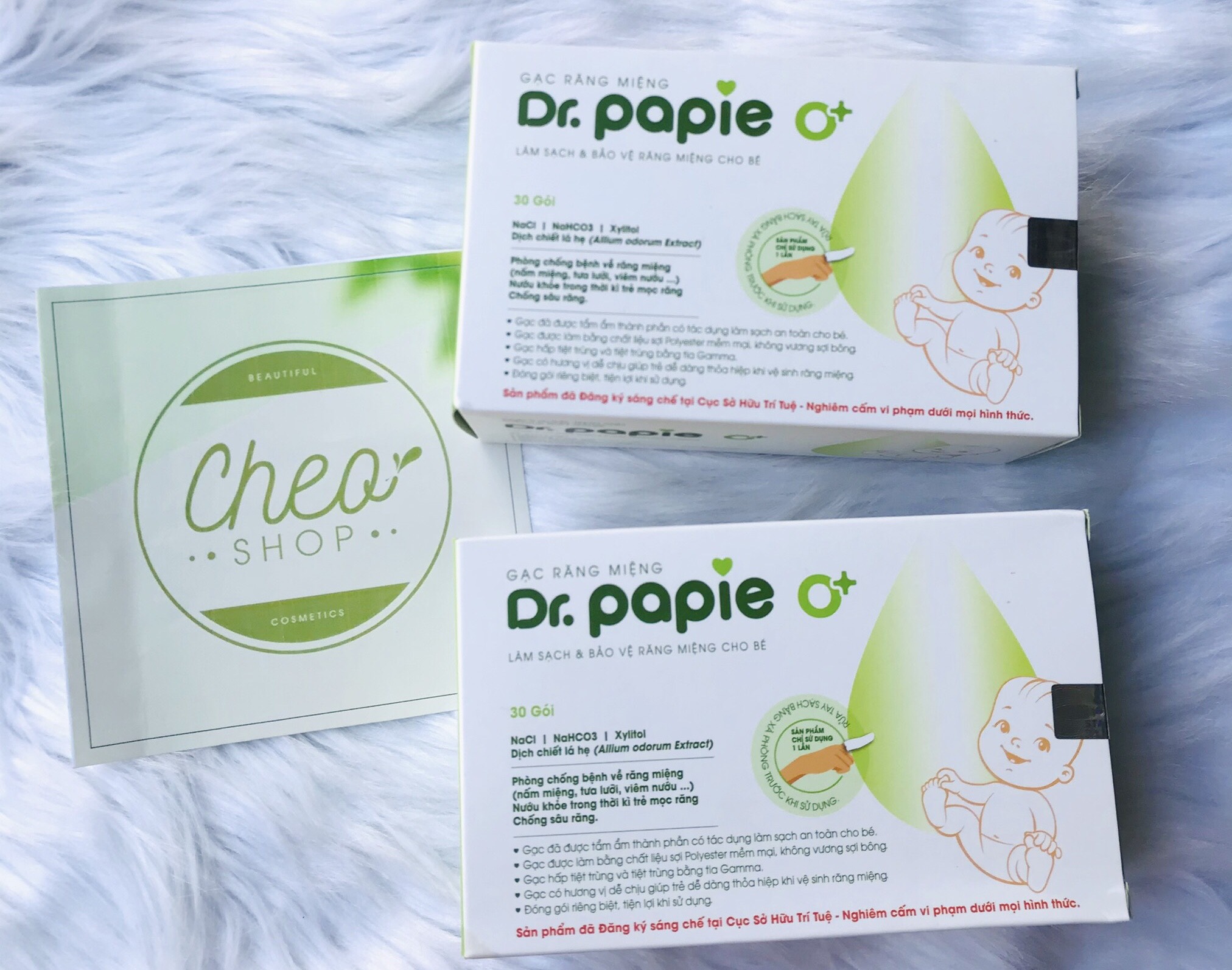 GẠC RƠ LƯỠI VỆ SINH RĂNG MIỆNG DR.PAPIE CHO BÉ
