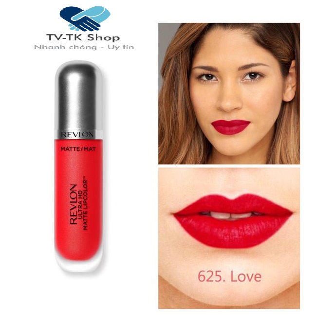 Son kem lì siêu mịn bền màu tôn da revlon - mẫu mới