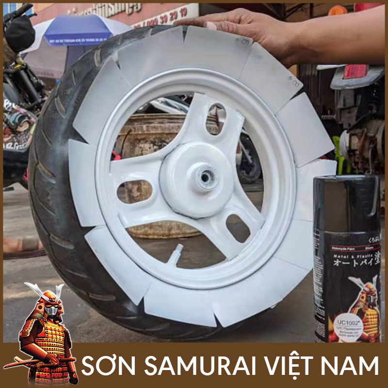 Chai sơn nền cho màu huỳnh quang UC 1002 sơn samurai