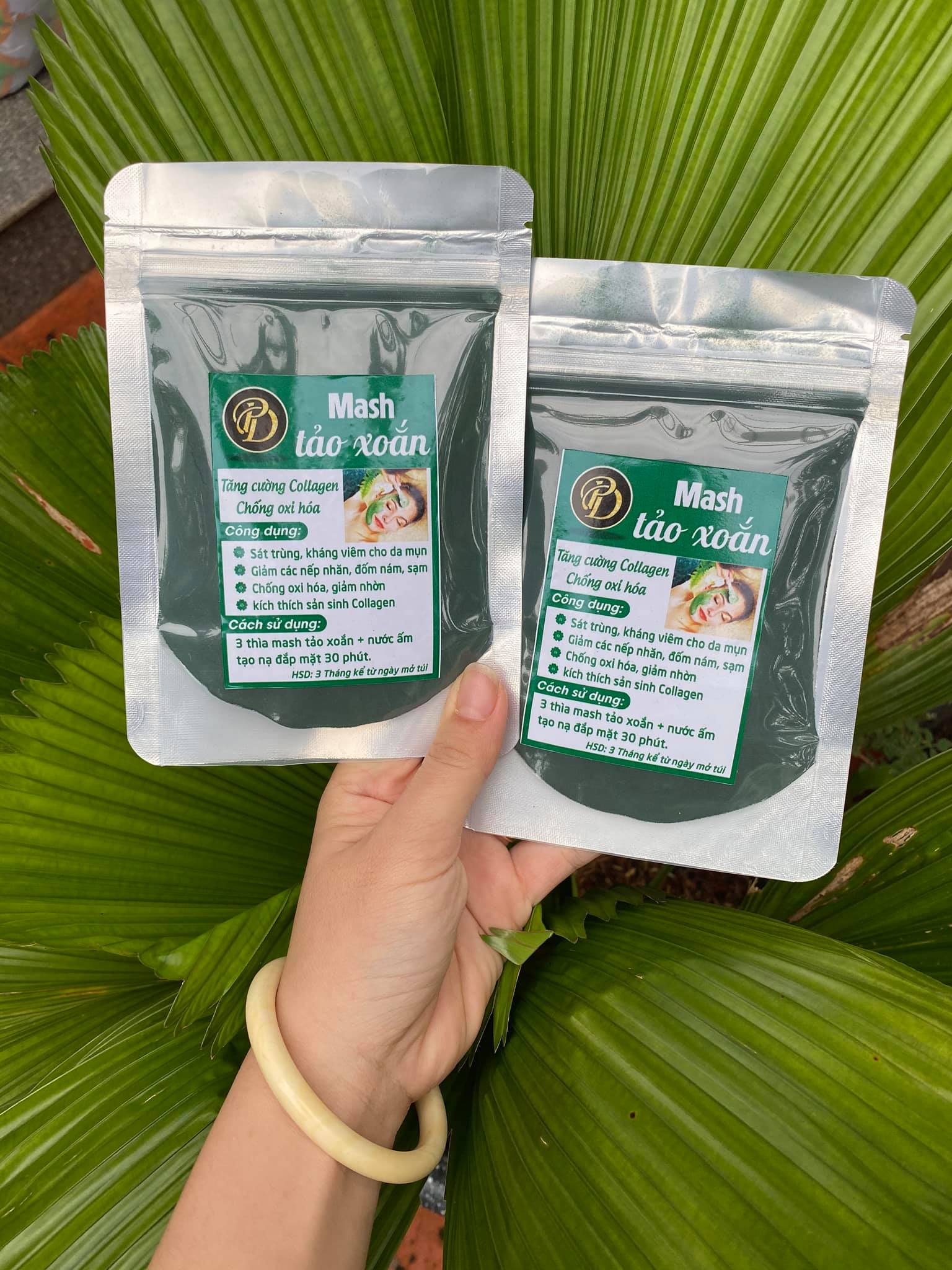 Mặt Nạ Tảo Xoắn - Mask Tảo Xoắn