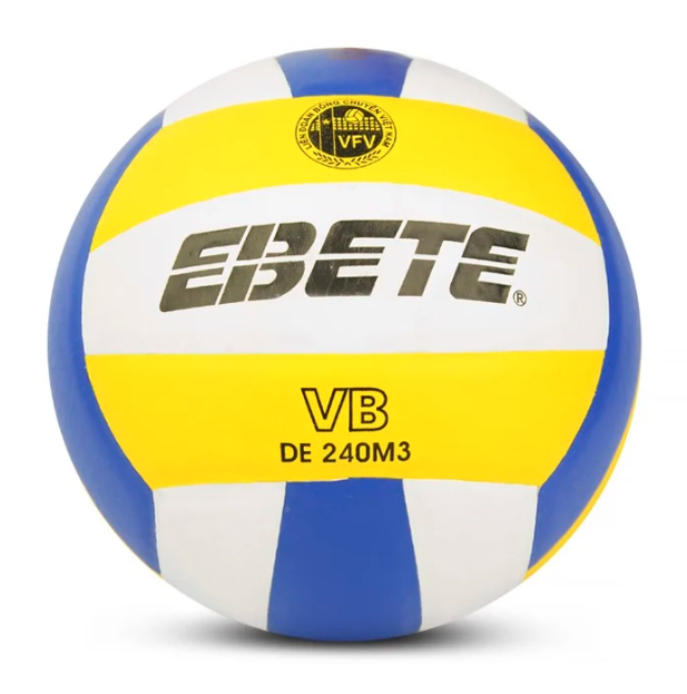 Bóng Chuyền Da PU Ebete 240 M3 Động Lực Chuyên Dùng Thi Đấu Các Giải Bán Chuyên Và Chuyên Nghiệp