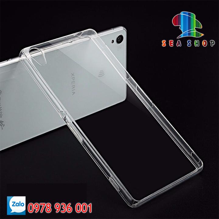 Ốp lưng sony xperia z3 - d6653 - d6603 silicon trong suốt