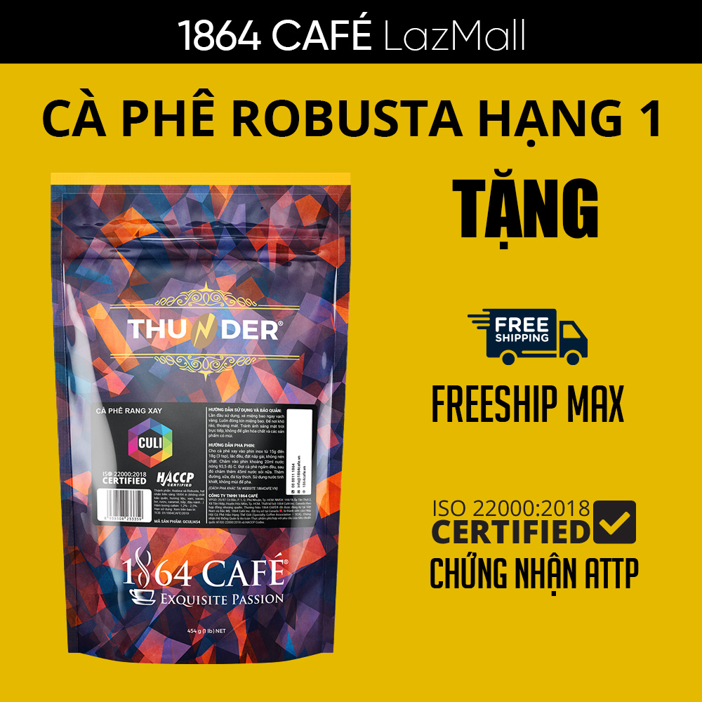 454g Cà Phê Bột Culi Lâm Đồng - Đà Lạt – 1864 CAFÉ®