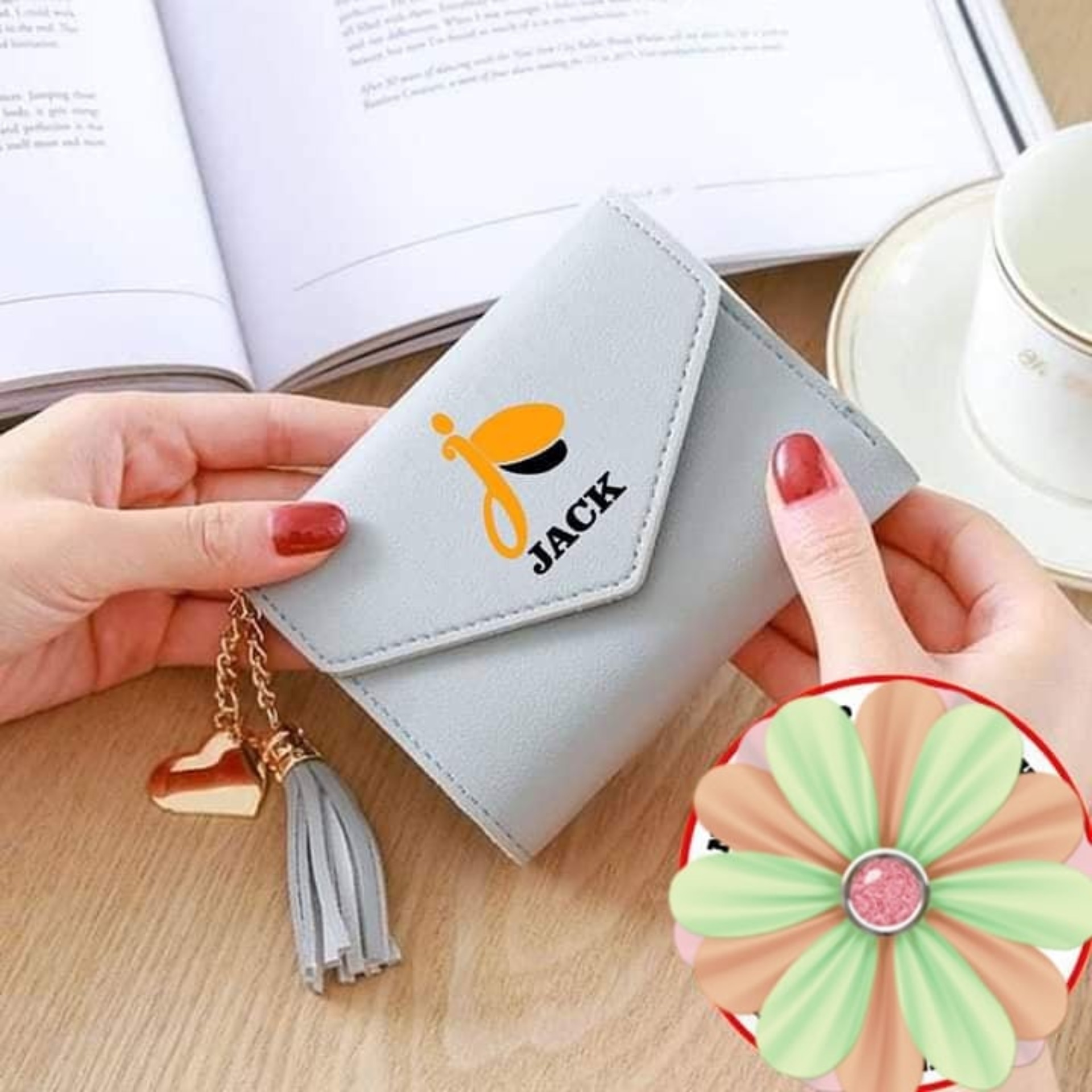 bóp JACK - ví jack đựng tiền cho fan đóm nhóm jack kicm in theo yêu cầu