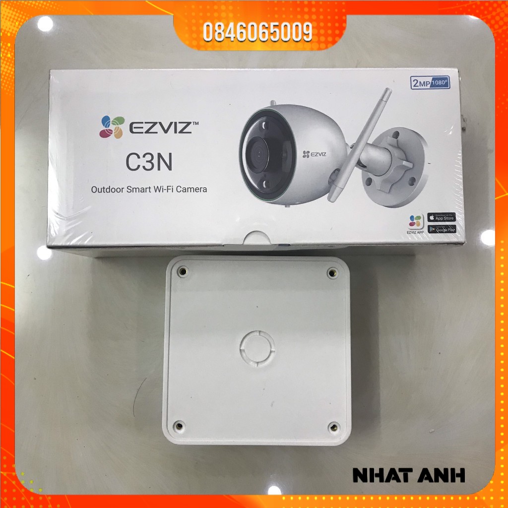 Camera ip wifi ezviz c3n 2.0 megapixel cs-cv310 màu ban đêm