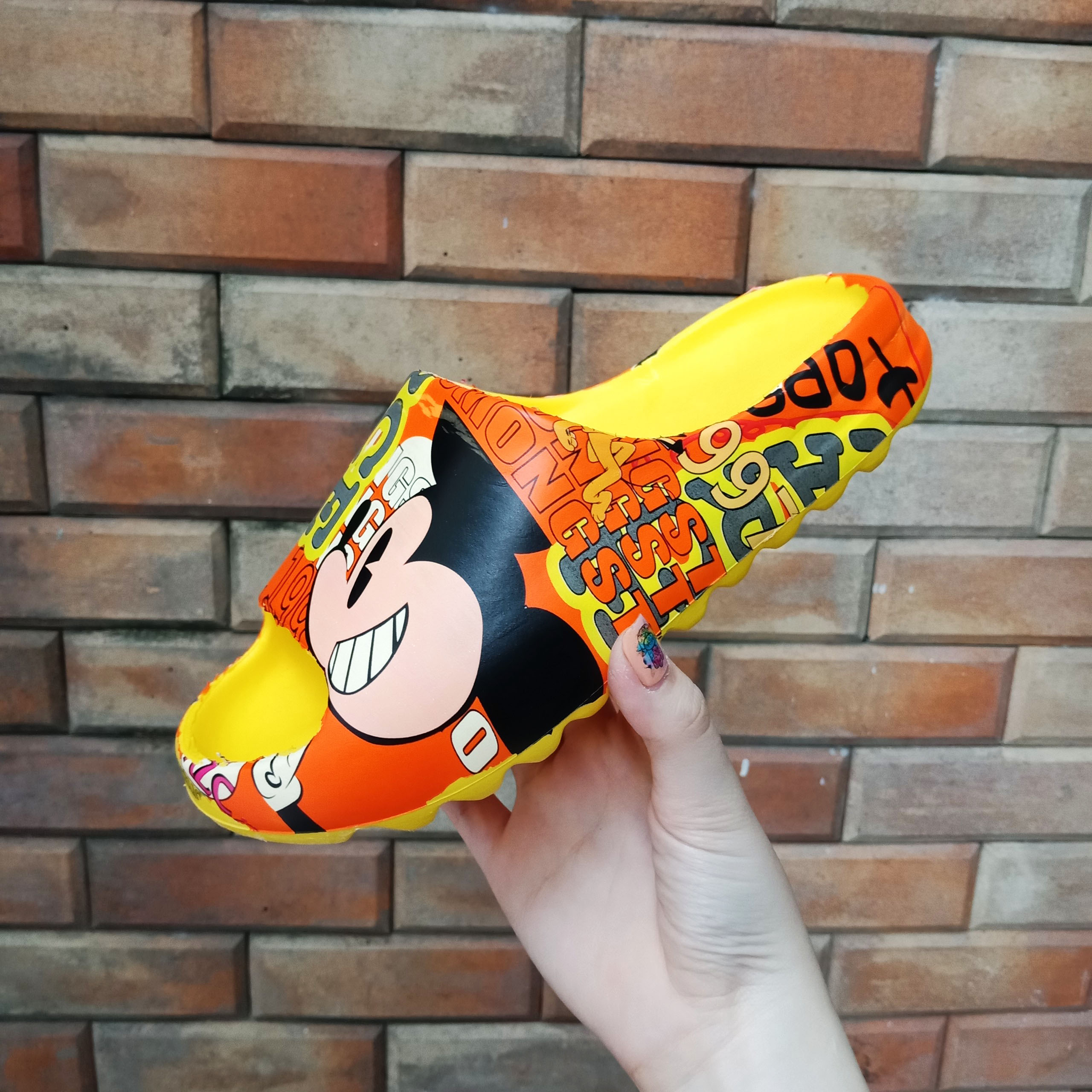 Dép quai ngang đế cao cực êm mẫu mới mickey xinh xắn - tt178