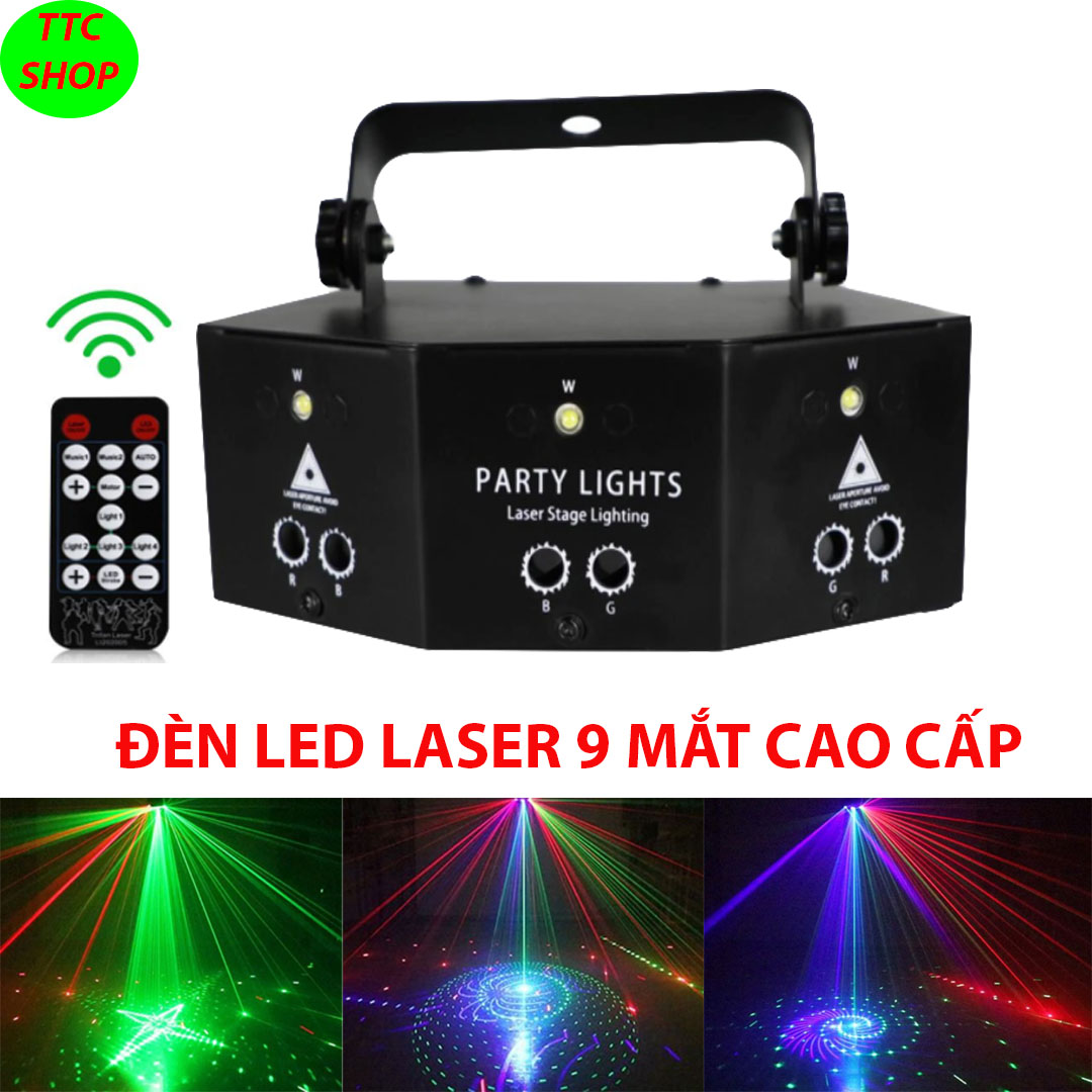 ĐÈN LED LASER CAO CẤP, ĐÈN SÂN KHẤU, ĐÈN VŨ TRƯỜNG, ĐÈN TRANG TRÍ PHÒNG KARAOKE