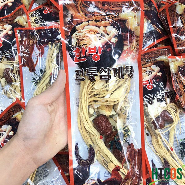 Gia vị sâm hầm gà hàn quốc 100g