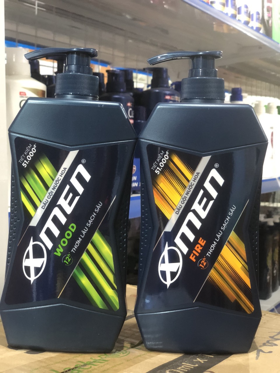 Dầu gội xmen 650gr wood & fire