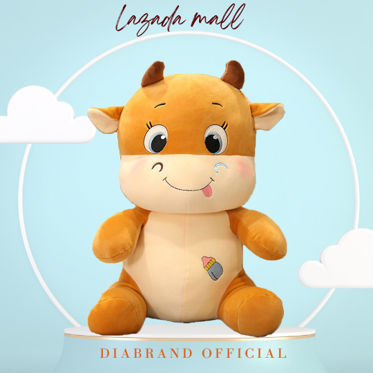 GẤU BÔNG TRÂU CỰC XINH SIZE 30CM