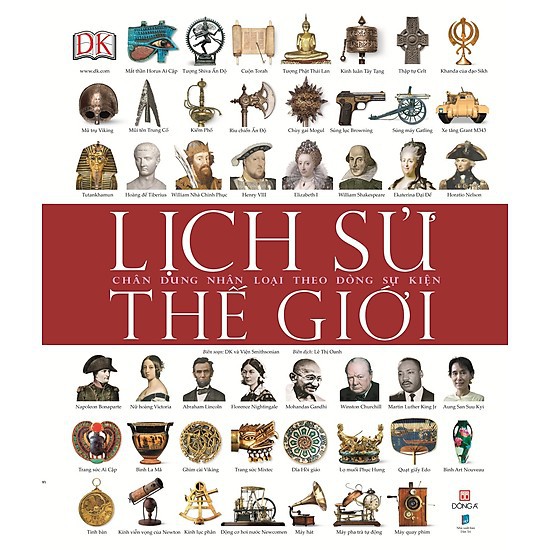 Sách - lịch sử thế giới: chân dung nhân loại theo dòng sự kiện