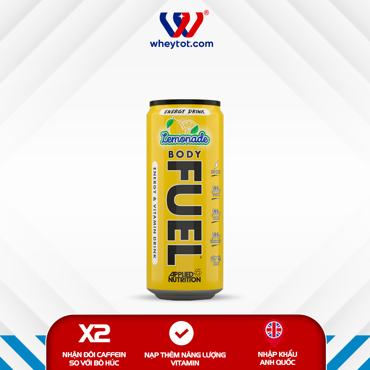 Lon pre workout Applied Nutrition Bodyfuel 330ML