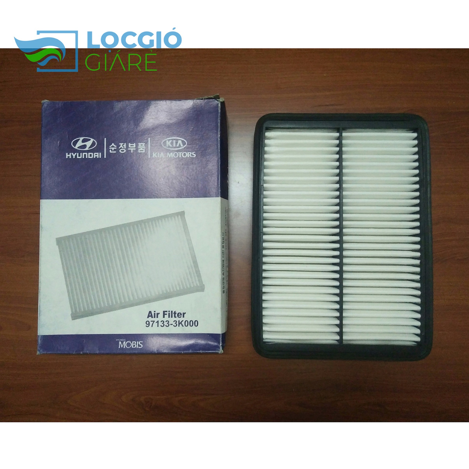 LỌC GIÓ ĐỘNG CƠ SANTAFE 2.2L 2012-19 MÁY DẦU, SANTAFE 2.0 2012-15 MÁY XĂNG,  SORENTO 2.2 2012/13/14 MÁY DẦU