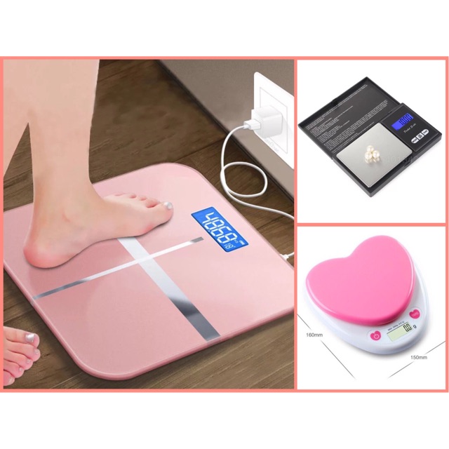 Cân Tiểu Ly, Cân Điện Tử Có Thể Sạc Được, Siêu Bền, Chính Xác Tuyệt Đối