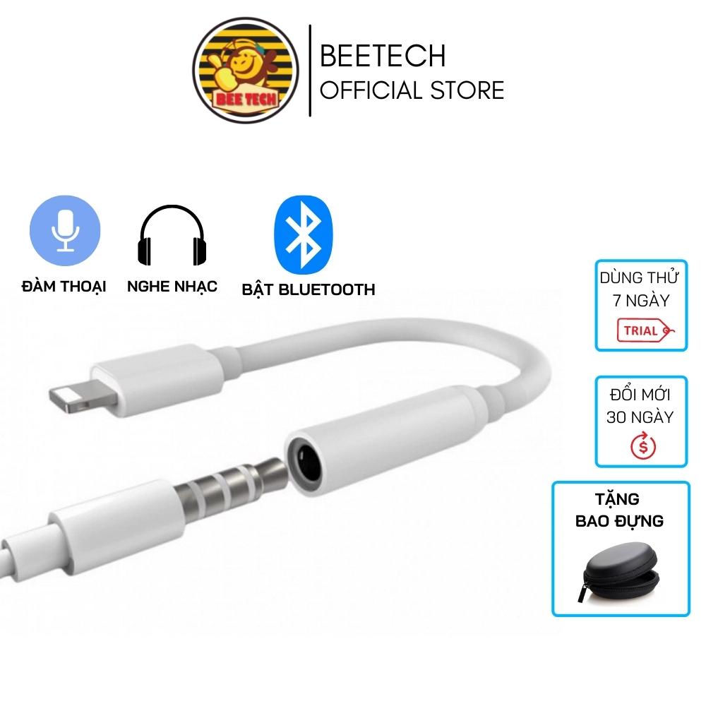 Jack chuyển cho ip có mic, cổng chuyển chân sạc thành chân tai nghe 3.5mm - Beetech